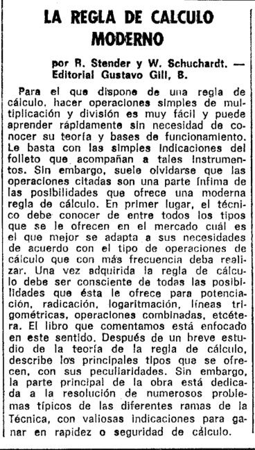 1971-09-16_Libros_del_día_Stender_La_Regla_de_Cálculo