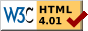 HTML 4.01 Transitional Valido!